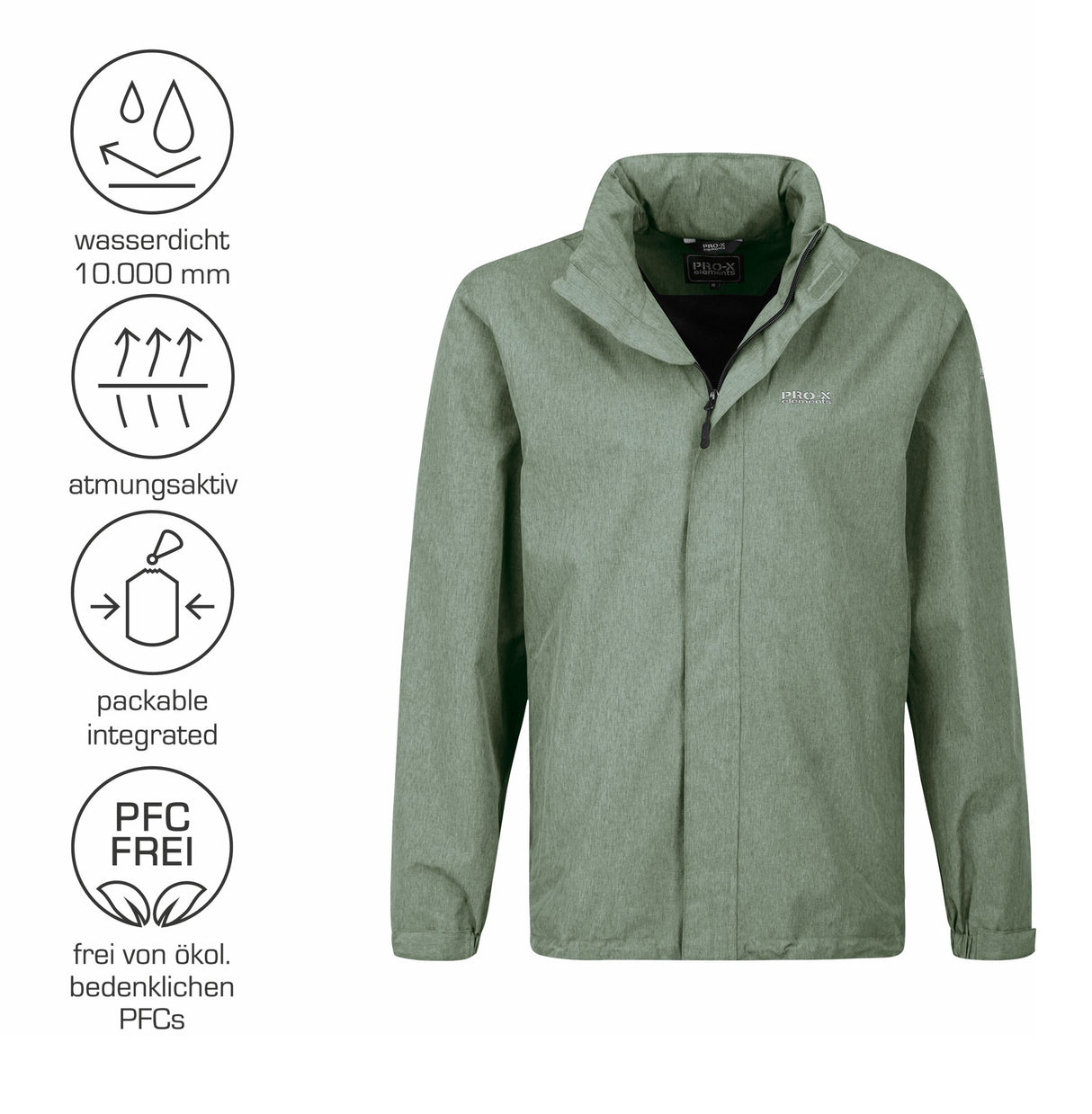 Hydro Green-Grün Melange