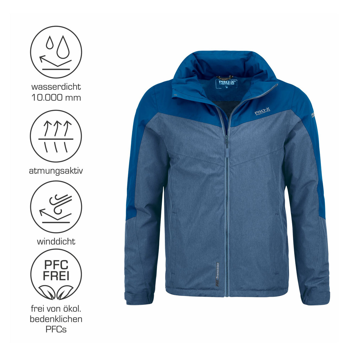 Coronet Melange - Poseidonblau