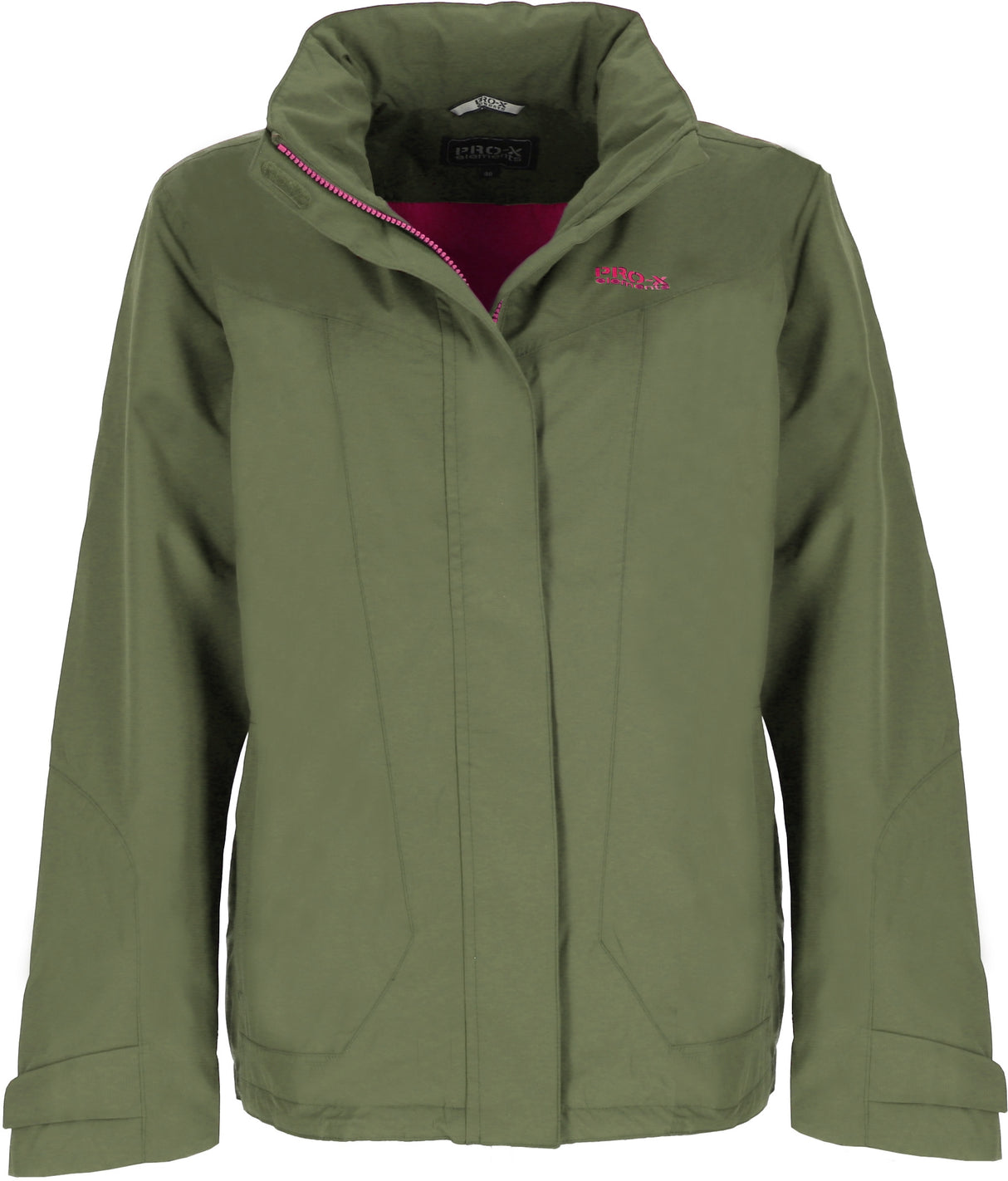 Schilfgrün/Kirschrot