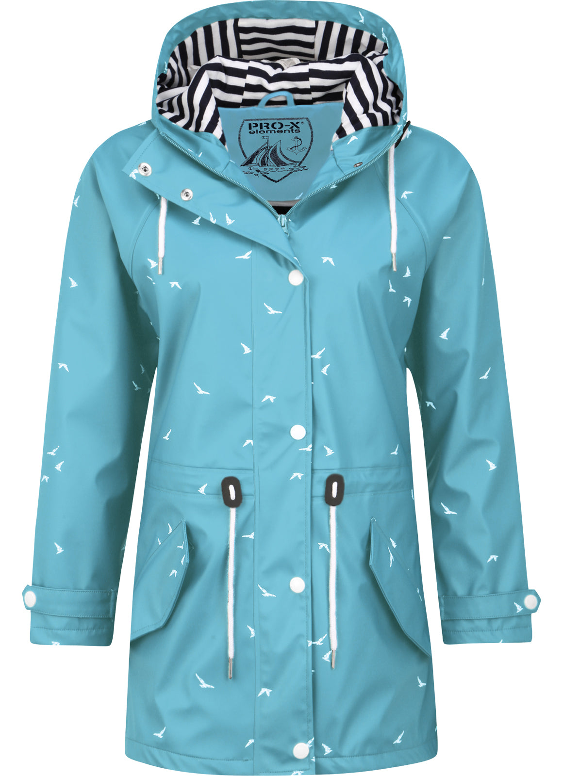 Ostfriesennerz Regenjacke Friesennerz Damen Parka Ostfriesennerz
